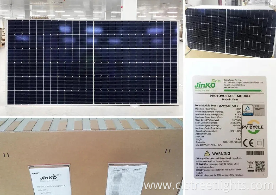 Jinko Solar Panel N Type 580W 580 Watts 585W Jkm580n-72hl4-V PV Module with English label and Long Cable
